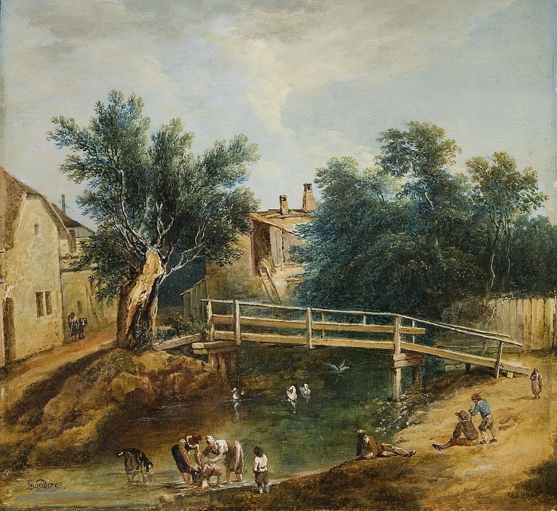 Al Mödlingbach nel bosco viennese